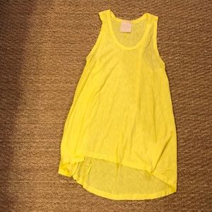 Yellow Tank Top (new with no tags)